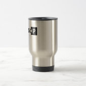 ステンレス鋼のタンブラー トラベルマグ (中央)