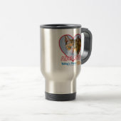 ステンレス鋼のタンブラー トラベルマグ (正面右)