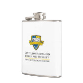 ステンレス鋼のビニールの包まれたなフラスコ- 6ozか8oz フラスク (左)