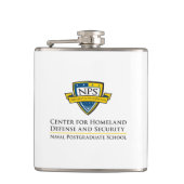 ステンレス鋼のビニールの包まれたなフラスコ- 6ozか8oz フラスク (正面)