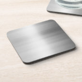 ステンレス鋼の金属の一見 コースター (左側)