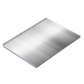 ステンレス鋼の金属の一見 ノートブック (左側)