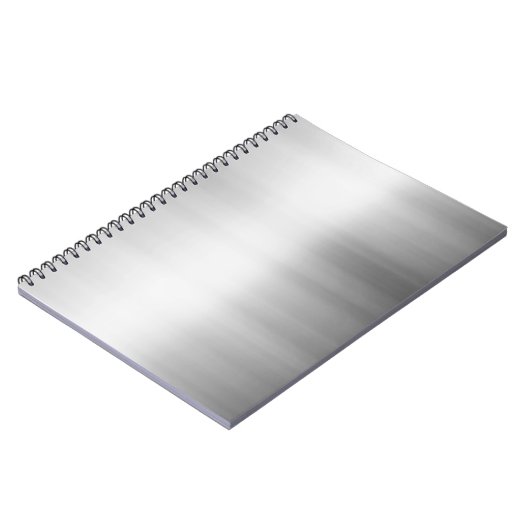 ステンレス鋼の金属の一見 ノートブック (左側)