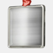 ステンレス鋼の金属の一見 メタルオーナメント (左)