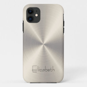 ステンレス鋼の金属 iPhone 11 ケース