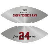 ステンレス鋼カスタム製ジャージー番号卒業 アメリカンフットボール (パネル)