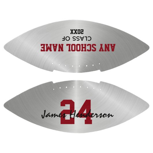 ステンレス鋼カスタム製ジャージー番号卒業 アメリカンフットボール (パネル)