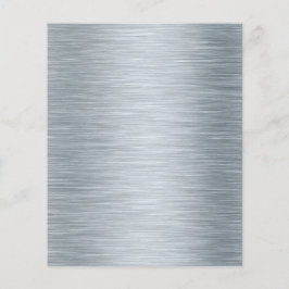 ステンレス鋼テクスチャスクラップブック紙