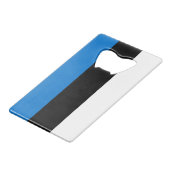 ステンレス鋼ボトルオープナー国旗 クレジットカード栓抜き (裏面アングル)