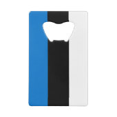 ステンレス鋼ボトルオープナー国旗 クレジットカード栓抜き (裏面)