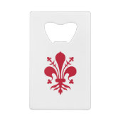 ステンレス鋼ボトルオープナー国旗 クレジットカード栓抜き (裏面)