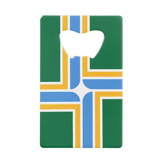 ステンレス鋼ボトルオープナー国旗 クレジットカード栓抜き (正面)