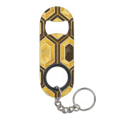 ステンレス鋼ボトルオープナー キーホルダー栓抜き (裏面)