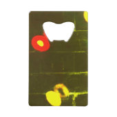 ステンレス鋼ボトルオープナー クレジットカード栓抜き (裏面)