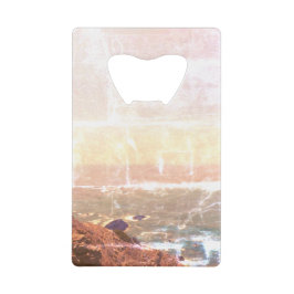 ステンレス鋼ボトルオープナー クレジットカード栓抜き