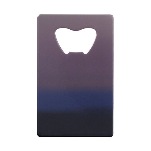 ステンレス鋼ボトルオープナー クレジットカード栓抜き (正面)