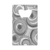 ステンレス鋼ボトルオープナー クレジットカード栓抜き (裏面)