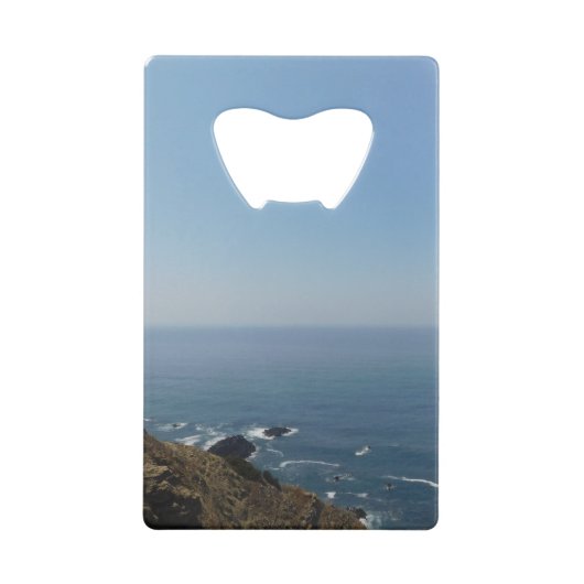 ステンレス鋼ボトルオープナー クレジットカード栓抜き (正面)