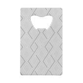 ステンレス鋼ボトルオープナー クレジットカード栓抜き (裏面)