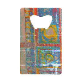 ステンレス鋼ボトルオープナー クレジットカード栓抜き