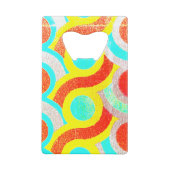 ステンレス鋼ボトルオープナー クレジットカード栓抜き (裏面)