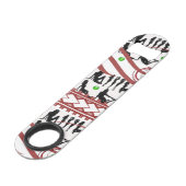 ステンレス鋼ボトルオープナー スピード栓抜き (裏面アングル)