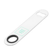 ステンレス鋼ボトルオープナー スピード栓抜き (正面アングル)