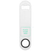 ステンレス鋼ボトルオープナー スピード栓抜き (裏面)