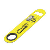 ステンレス鋼ボトルオープナー スピード栓抜き (正面アングル)