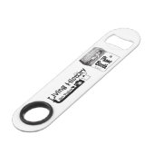 ステンレス鋼ボトルオープナー スピード栓抜き (裏面アングル)