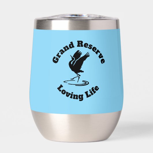 ステンレス鋼マグカップ絶縁タンブラー (正面)