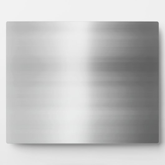 ステンレス鋼メタルルック フォトプラーク (正面)