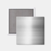 ステンレス鋼メタルルック マグネット (正面/裏面)