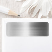 ステンレス鋼メタルルック ラベル (インサイチュ)