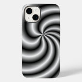 ステンレス鋼旋回 Case-Mate iPhoneケース (裏面)