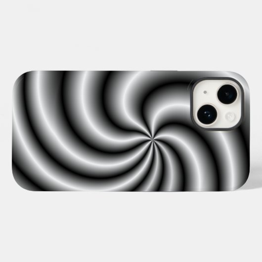 ステンレス鋼旋回 Case-Mate iPhoneケース (裏面 (横))