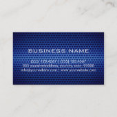 ステンレス鋼穴金属 名刺 (裏面)