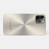 ステンレス鋼金属 Case-Mate iPhoneケース (裏面(横))