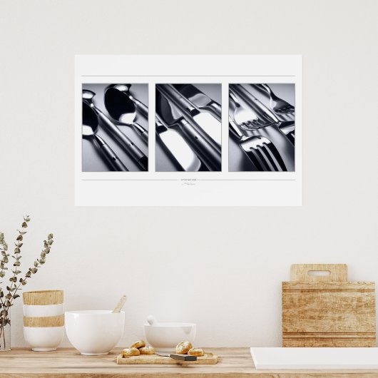 ステンレス ポスター (キッチン)