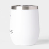 ステンレパーソナライズされたス製タンブラー | カスタムイン (背面)