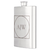 ステンレパーソナライズされたス製フラスコ フラスク (左)