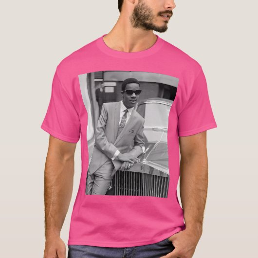 ステヴィ疑問に思 Tシャツ (正面)