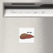 ステーキおもしろいビーフパンのジョーク マグネット (インサイチュ (食洗機))