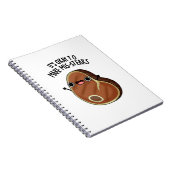 ステーキのミスも大丈夫 面白いステーキパンのお守り ノートブック (右側)