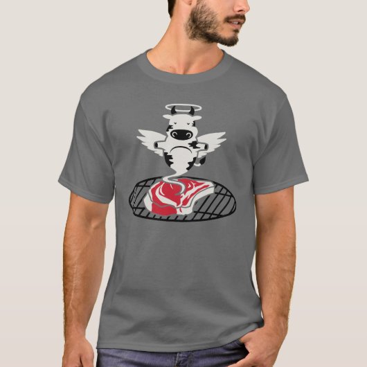 ステーキの天使 Tシャツ (正面)