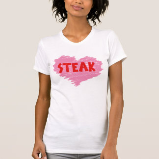 ステーキの雰囲気が好き Tシャツ