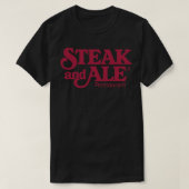 ステーキエール Tシャツ (デザイン正面)