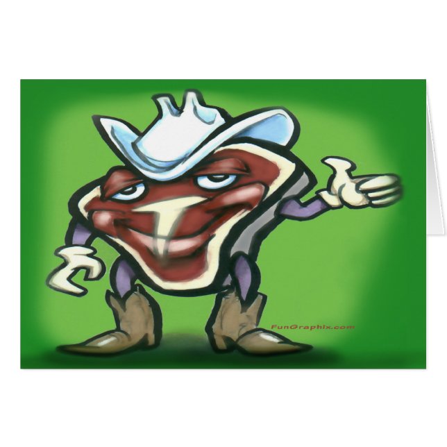 ステーキカード (正面横)