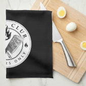 ステーキクラブキッチンタオル キッチンタオル (四つ折り)