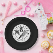 ステーキクラブ紙プレート ペーパープレート (パーティー)